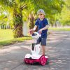Detachable Design Kids Electric Robot Buggy Ride On Toy Car for Baby Toddler with Battery Indication, Music and Light