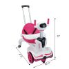 Detachable Design Kids Electric Robot Buggy Ride On Toy Car for Baby Toddler with Battery Indication, Music and Light