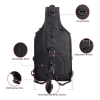 5L Unisex Medium Sling Shoulder Bag MOLLE Outdoor Daypack Backpack